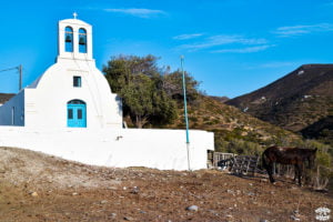 katapola amorgos cyclade grece chapelle