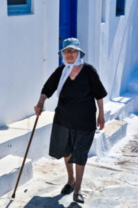 Amorgos chora cyclade grece mami rue