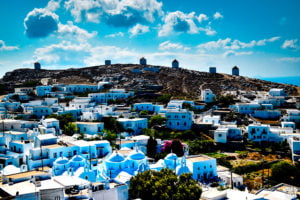 Amorgos chora moulin cyclade grece