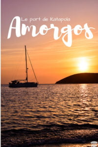 Katapola amorgos cyclades grece pinterest