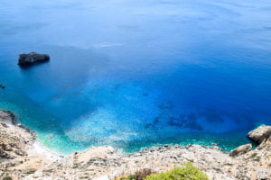 monastère de la Panagia Chozoviotissa amorgos cyclade grece mer egee