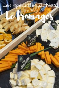 Les spécialités du Nord fromages