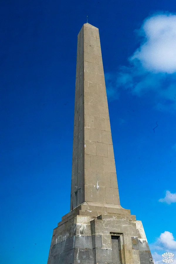 1 journée sur la cote d'opale obélisque de la Dover Patrol