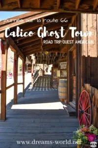 Calico route 66 road trip ouest americain dreams world
