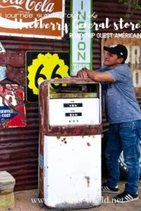 Hackberry general store route 66 road trip ouest americain dreams world