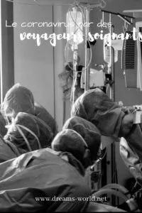 Le coronavirus par des voyageurs soignants
