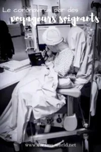 Le coronavirus par des voyageurs soignants