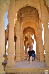 2 semaines en Inde Crématorium Vyas Chhatri dreams world