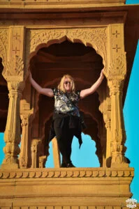 2 semaines en Inde Crématorium Vyas Chhatri dreams world