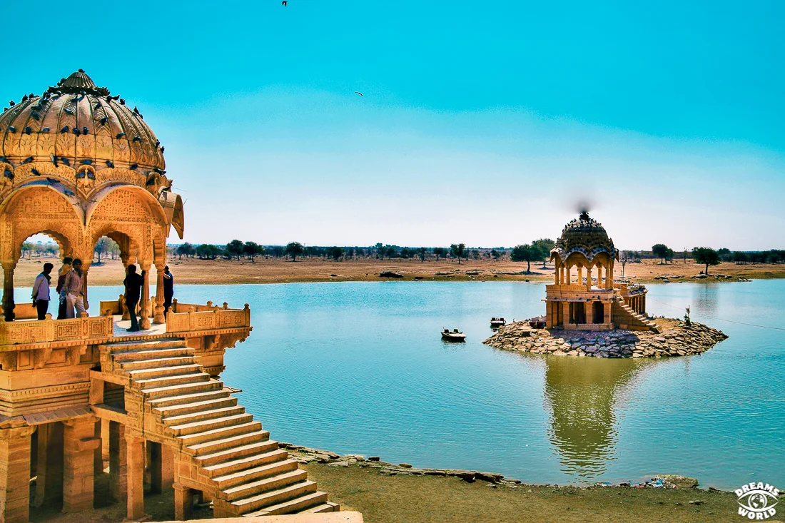 2 semaines en Inde du Nord Le lac de Gadi Sagar