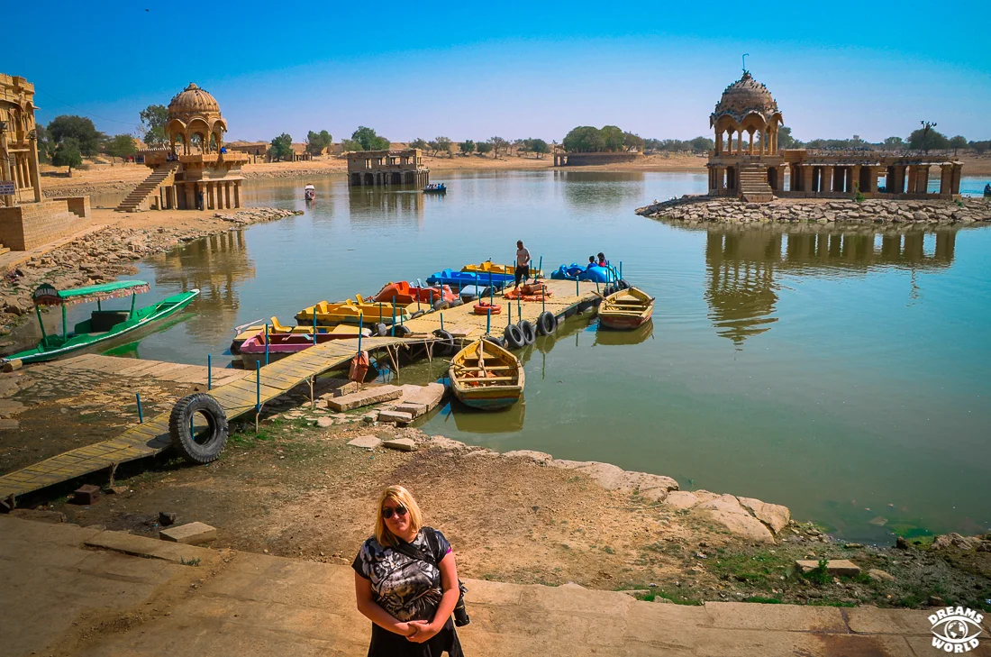 2 semaines en Inde du Nord Le lac de Gadi Sagar