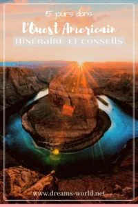 sunset horseshoe bend