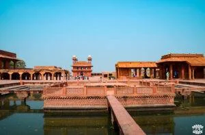 La citadelle de Fatehpur Sikri bassin