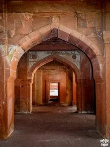La citadelle de Fatehpur Sikri couloir
