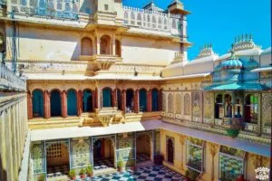 cour intérieure city palace udaipur
