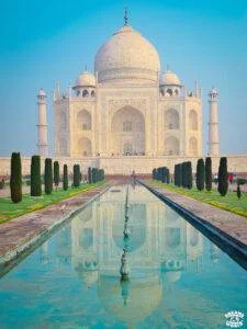 taj Mahal fontaine