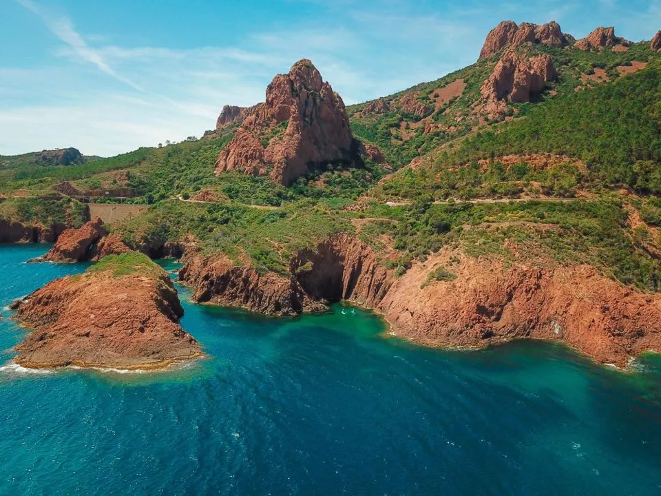 Cap dramont massif de l'esterel Cap dramont massif de l'esterel