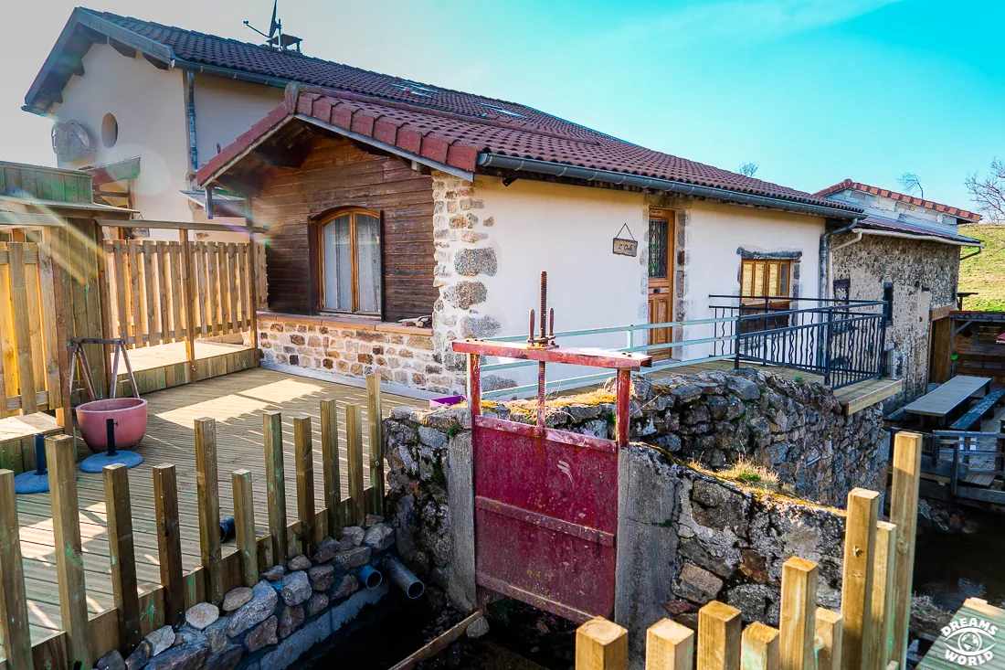 le moulin de la fortie gite exterieur