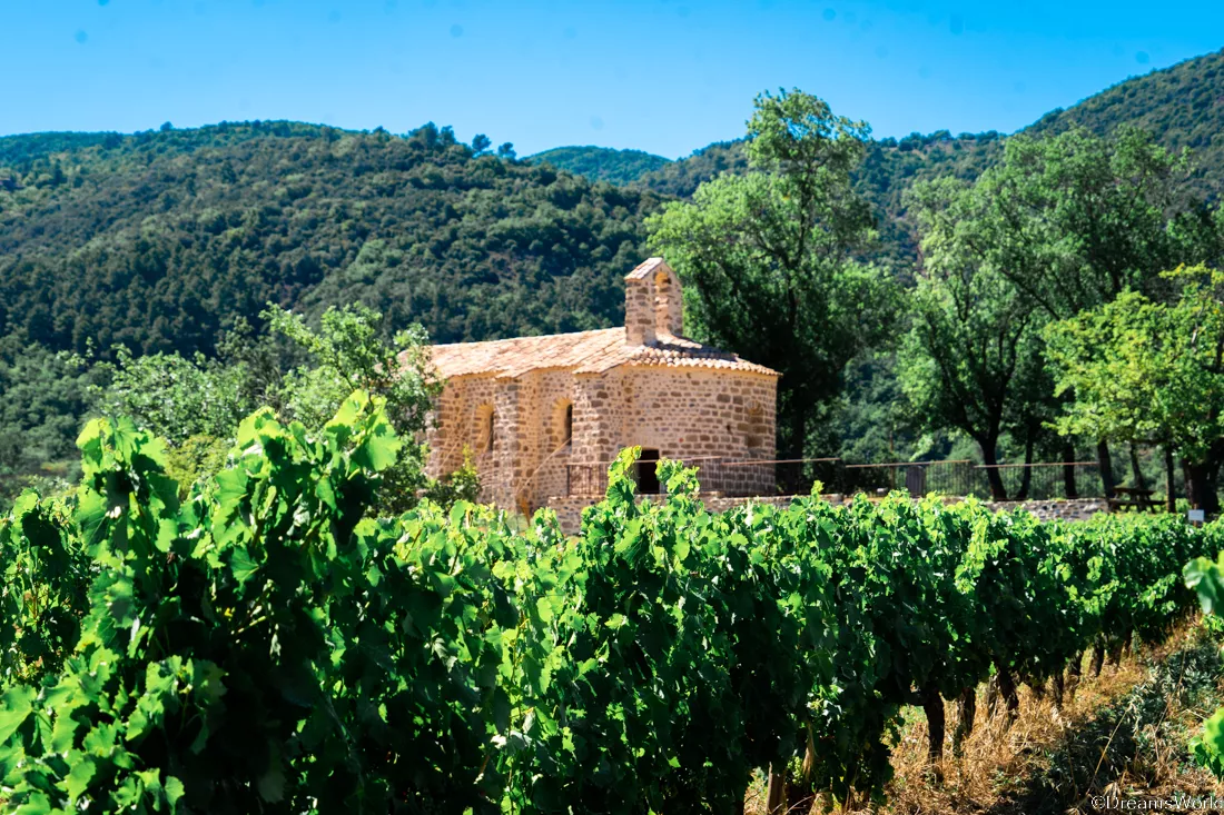 eglise saint julien saint auban Randonnée du circuit de Mortevielle