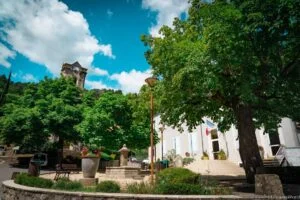 Visite de Ollières sur Eyrieux