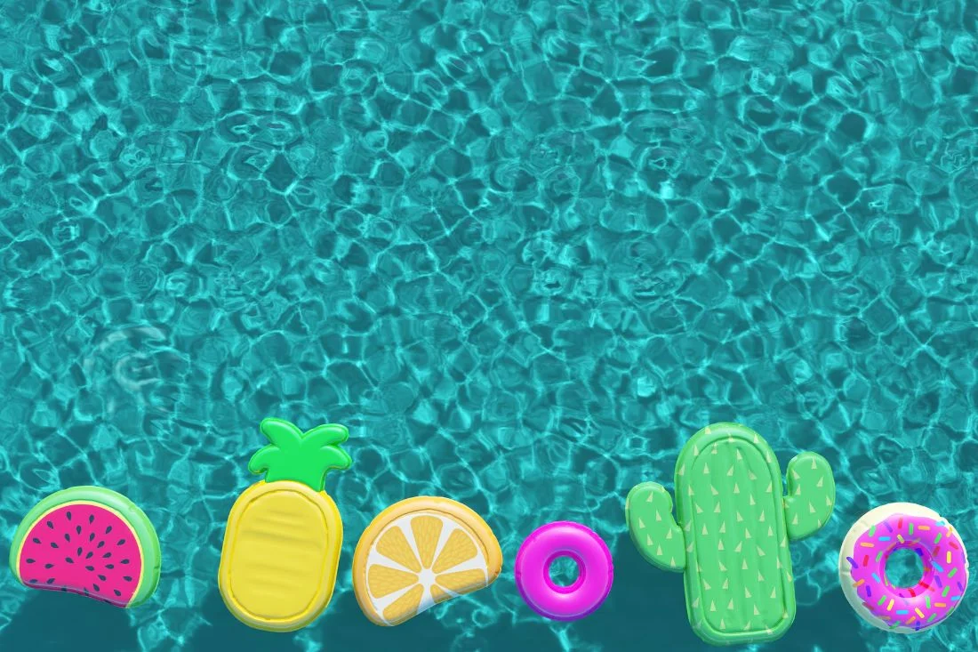 piscine propre bouée