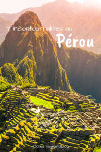 decouvrir le machu picchu